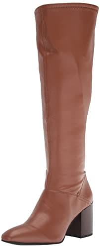 Franco Sarto Women's Tribute Knee High Bootenia — Saddle Wide Calf