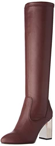 Franco Sarto Women's Katherine Knee-High Boot — Cabernet Stretch Leather