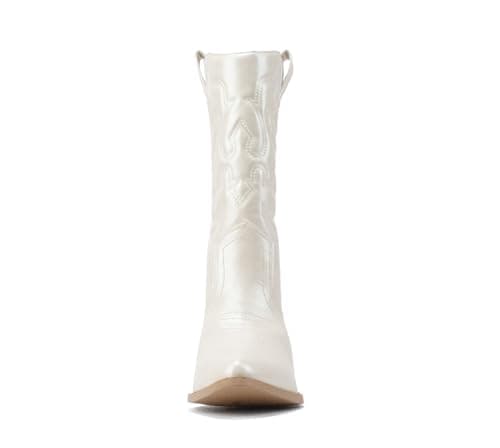 Women's Western Cowboy Pointe Toe Ankle Boots - RENO Soda
