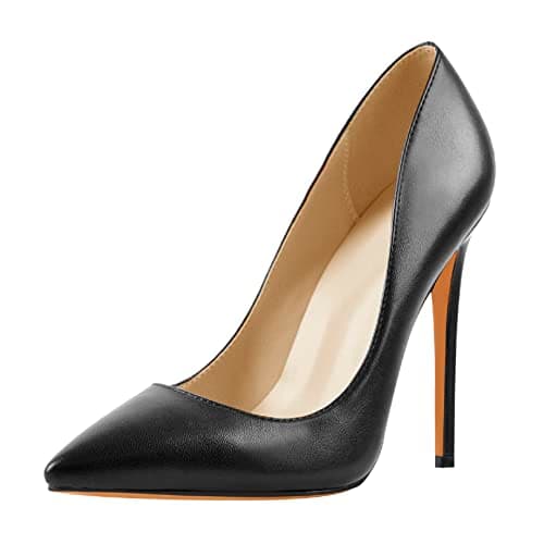 Richealnana Women's Classic Pointed Toe 4.7 Inches High Heels