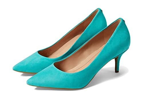 Cole Haan Women's Classic Park Pump 65mm — Dark Turquoise Suede