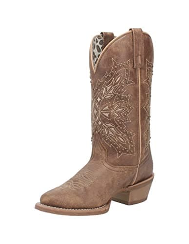 Laredo Brown Journee Women's 11 Inch R Toe Western Boots