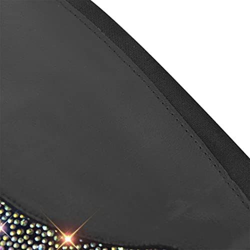 Sparkling Rhinestone Knee High Boots for Women