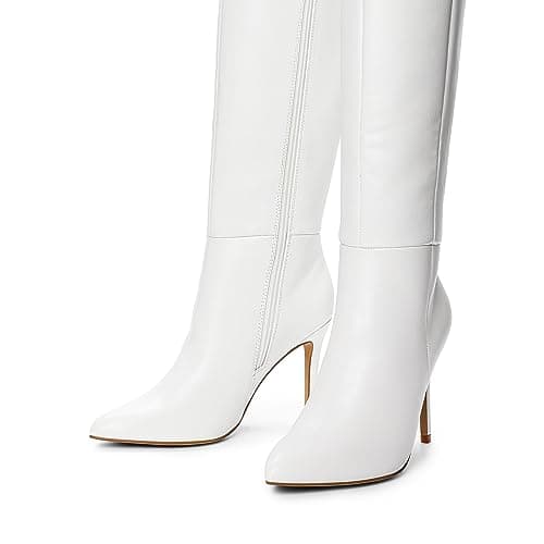 Dream Pairs Women's Pointed Stiletto Boots: Fashion & Classic Knee-High Heels