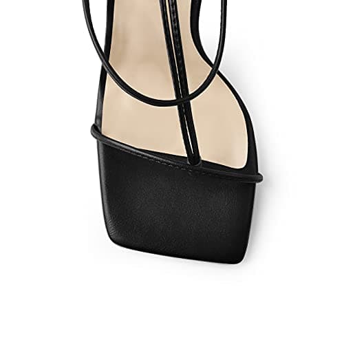 Richealnana Women's Chunky Heel Sandals
