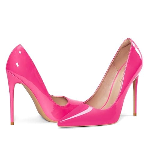 Elisabet Tang Women's Pointed Toe 4.7 inch Stiletto Heels Party Shoes