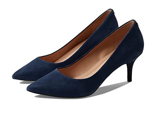 Cole Haan Women's Classic Park Pump 65mm — Navy Blazer Suede