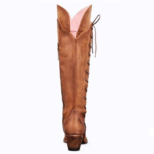 Yolkomo Wide Calf Embroidered Western Cowgirl Boots
