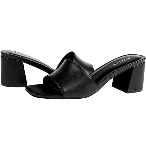 Refined Product Titles:

1. Women's Square Open Toe Heeled Sandals
2. Women's Diana Mule Sandal
