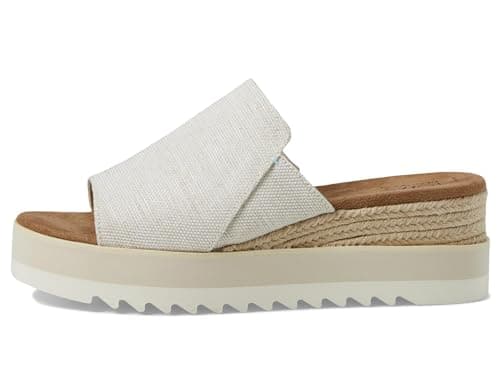 Women's Diana Mule Sandal — Natural Wide Width Yarn Dye