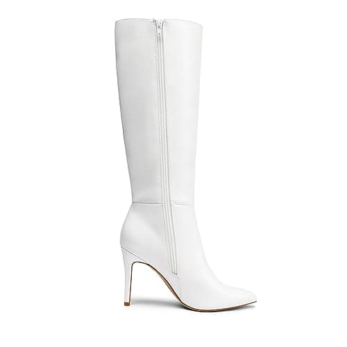 Dream Pairs Women's Pointed Stiletto Boots: Fashion & Classic Knee-High Heels