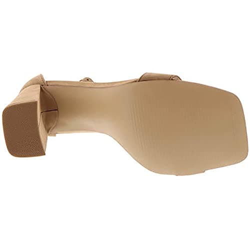 Steve Madden Women's Tiaa Heeled Sandal - Fashionable Summer Choice — Camel Nubuck