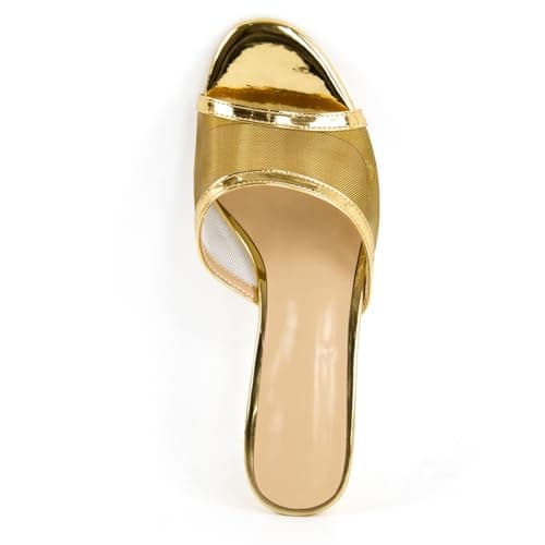 Richealnana Women'sSexy2.7 Inch Open Toe Comfort Heeled Sandals