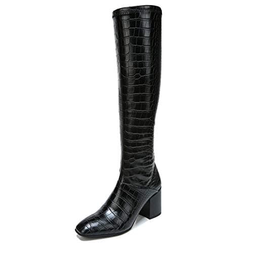 Franco Sarto Women's Tribute Knee High Bootenia — Black Wide Calf