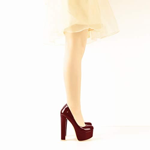 Richealnana Women's Sky High Heel Pump for Party