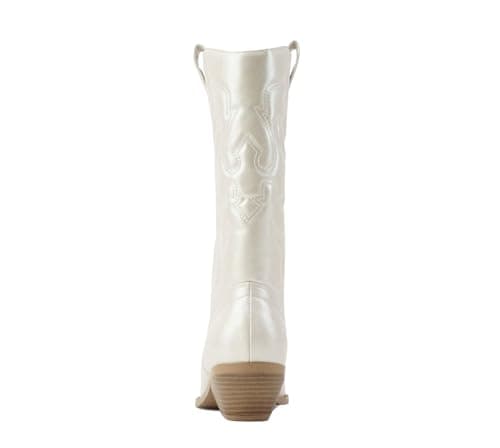 Women's Western Cowboy Pointe Toe Ankle Boots - RENO Soda