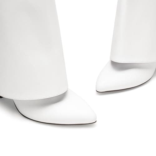 Dream Pairs Women's Knee High Zipper Pointed Toe Chunky Heel Long Boots