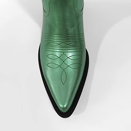 Women's Pointed Toe Embroidered Cowboy Boots