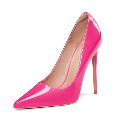 Elisabet Tang Women's Pointed Toe 4.7 inch Stiletto Heels Party Shoes