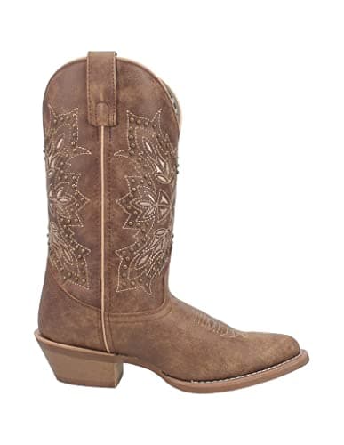 Laredo Brown Journee Women's 11 Inch R Toe Western Boots