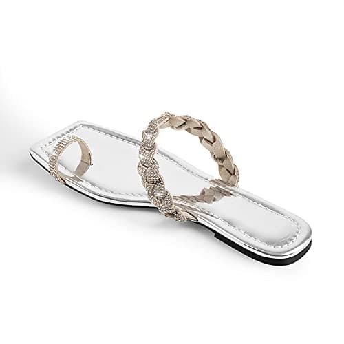 Richealnana Women's Toe Ring Sandals