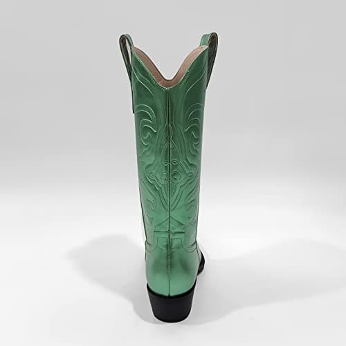 Women's Pointed Toe Embroidered Cowboy Boots