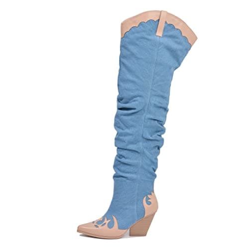 Cape Robbin Kelsey-21 Western Cowgirl Boots for Women — Jeans