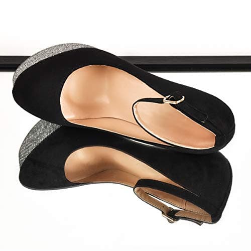 Richealnana Women's Platform Stiletto Pumps
