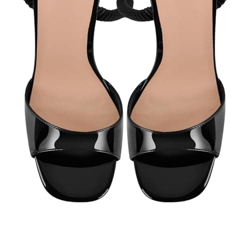 Richealnana Women's Ankle Strap Open Toe Sandals