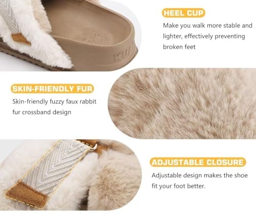 Cross-Band Platform Slippers for Women