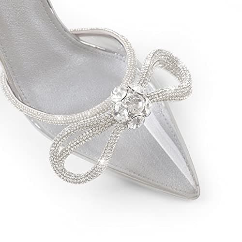 Richealnana Women's Pointed Toe Pumps Stiletto High Heel Sandals