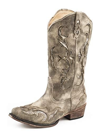 ROPER Riley Flextra Glitter Leather Boots