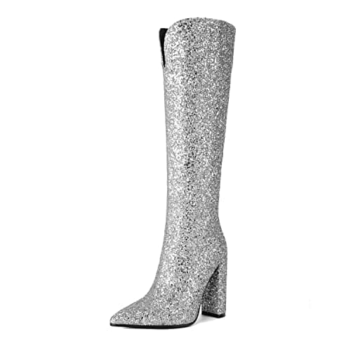 Women's Slim Calf Knee High Boots