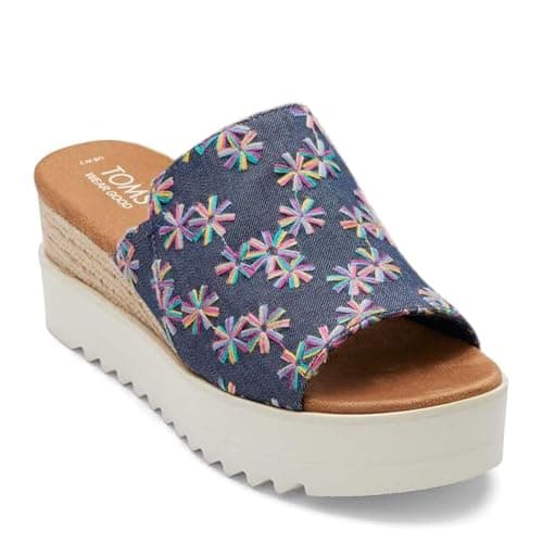 Women's Diana Mule Sandal — Navy Multi