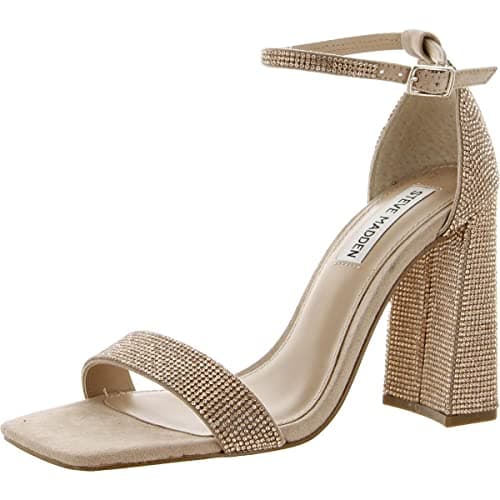 Steve Madden Women's Tiaa Heeled Sandal - Fashionable Summer Choice — Blush