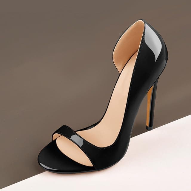 Richealnana Women's Slip-On Stilettos with Elegant Cutouts