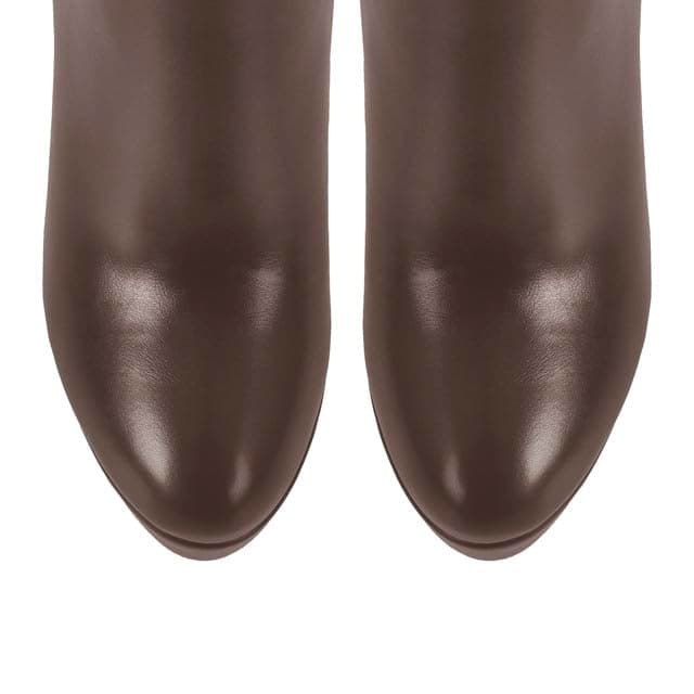 Richealnana Women's Knee High Side Zipper Stiletto Heel Boots