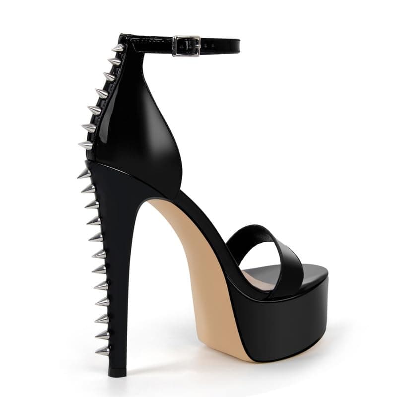Richealnana Women's Platform Stiletto Ankle Strap Sandals