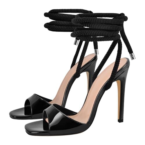Richealnana Women's Ankle Strap Open Toe Sandals