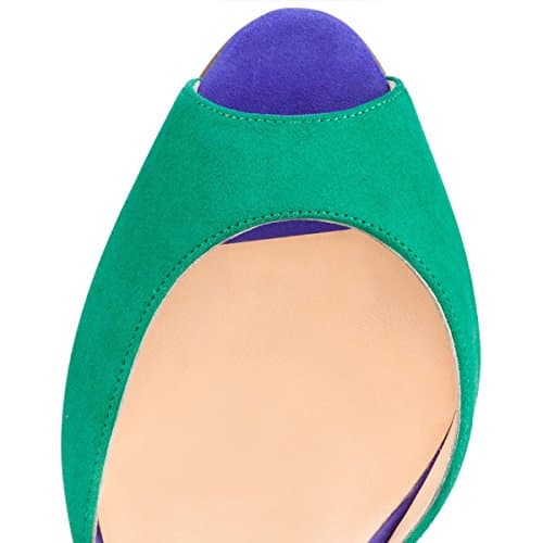 Richealnana Women's Fringe Heeled Sandals