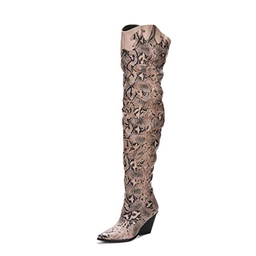Cape Robbin Kelsey-21 Western Cowgirl Boots for Women — Snake