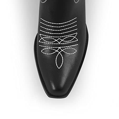 Richealnana Women's Embroidered Cowgirl Boots