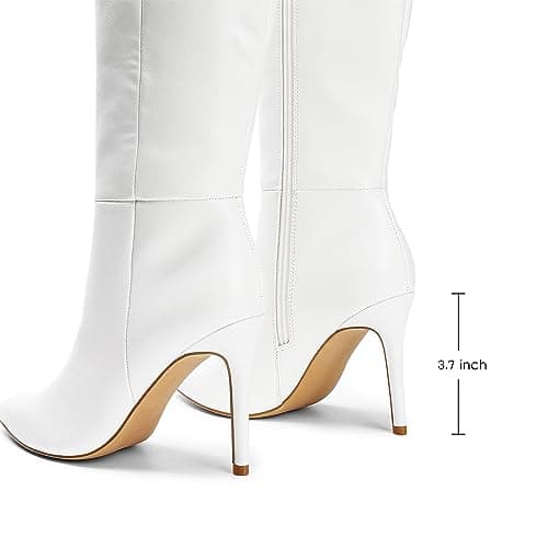 Dream Pairs Women's Pointed Stiletto Boots: Fashion & Classic Knee-High Heels