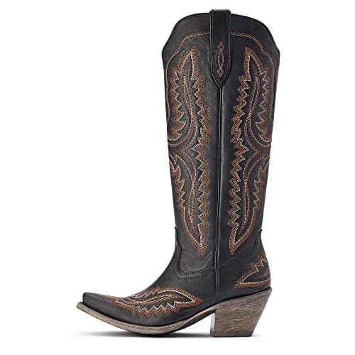 ARIAT Women's Casanova Knee-High Western Boot, Brushed Leather Booties
