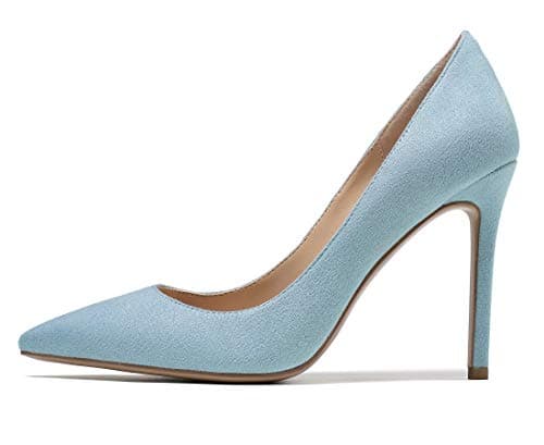 Eldof Women's Classic 4" Stiletto Heel Dress Pumps, Size 5-13 — Bluesuede
