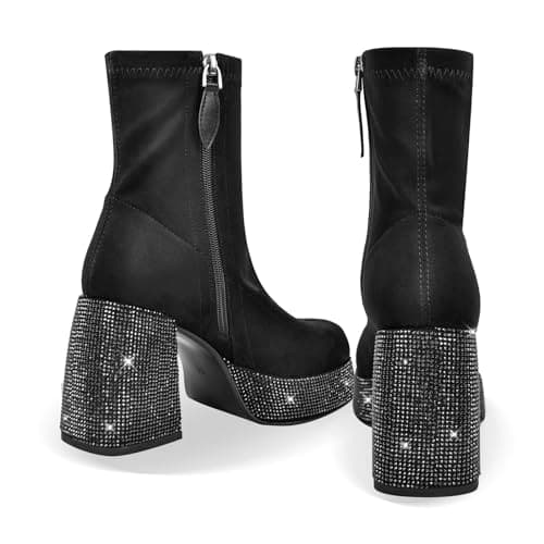 Richealnana Women's Platform Ankle Boots