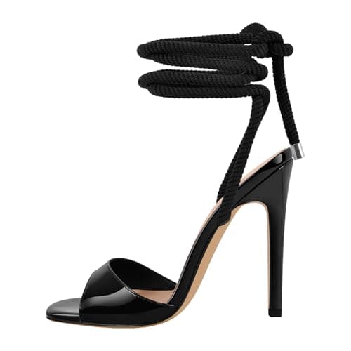 Richealnana Women's Ankle Strap Open Toe Sandals