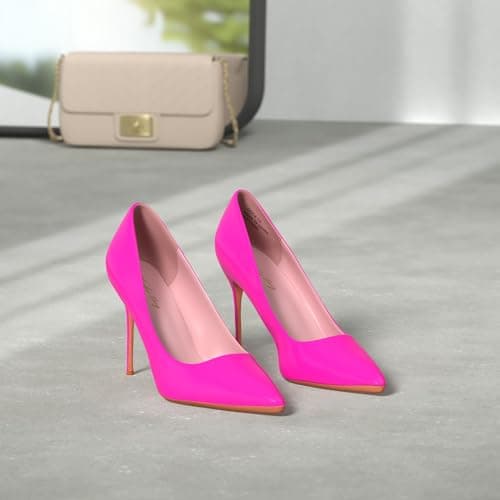 Elisabet Tang Women's Pointed Toe 4.7 inch Stiletto Heels Party Shoes