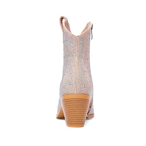 Women's Sparkly Rhinestone Cowboy Boots