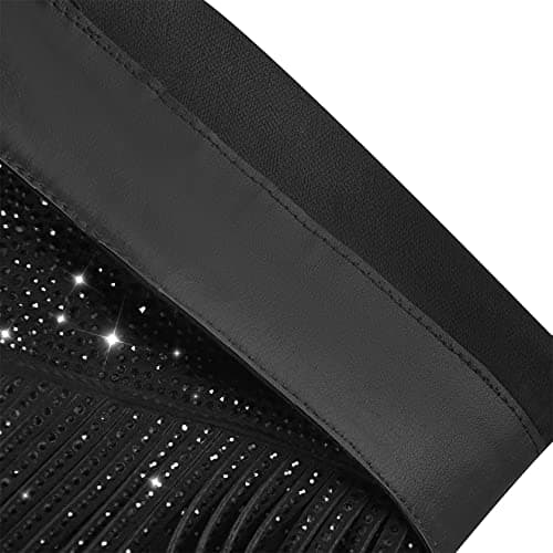 Women's Sparkling Calf-High Rhinestone Boots